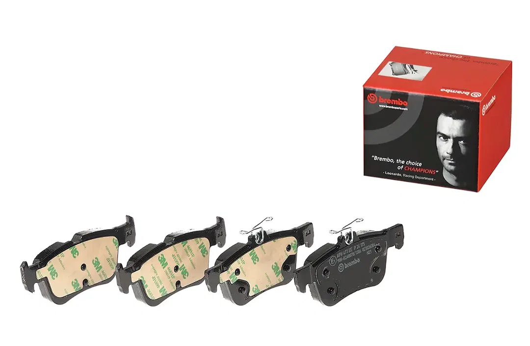 P24175 – BREMBO Brake Pad, FMSI Number D1665-8893/ D1833-8893 Low-Metallic Set Of 4